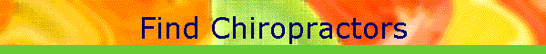 Find Chiropractors